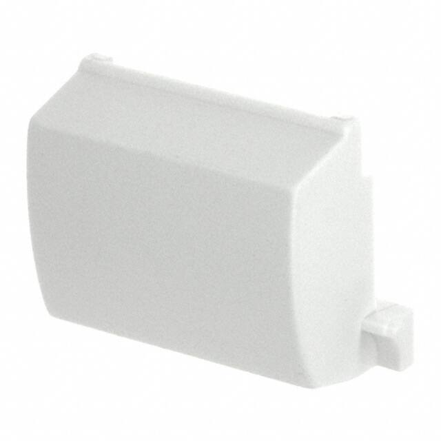1B06 CAP TACTILE RECTANGULAR WHITE