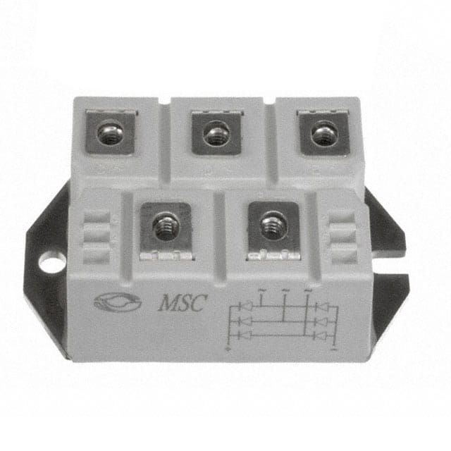 MSD100-12 DIODE BRIDGE 3PH 1200V 100A SM3