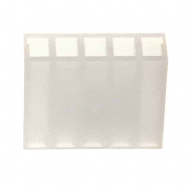 09-50-7051 CONN HOUSING 5POS .156 W/O RAMP