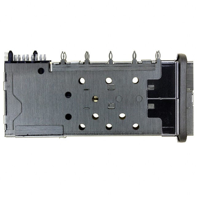 76090-0001 CONN CAGE SFP+ 2X1 W/LIGHT PIPE