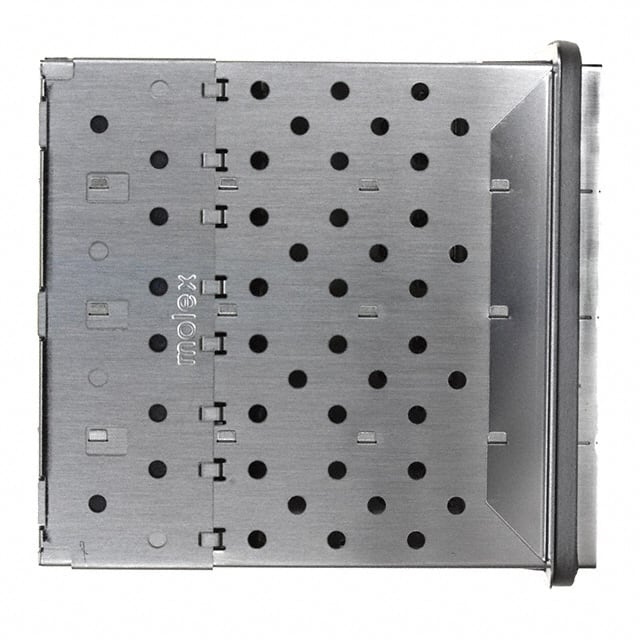 76092-0001 CONN CAGE SFP+ 2X4 W/LIGHT PIPE