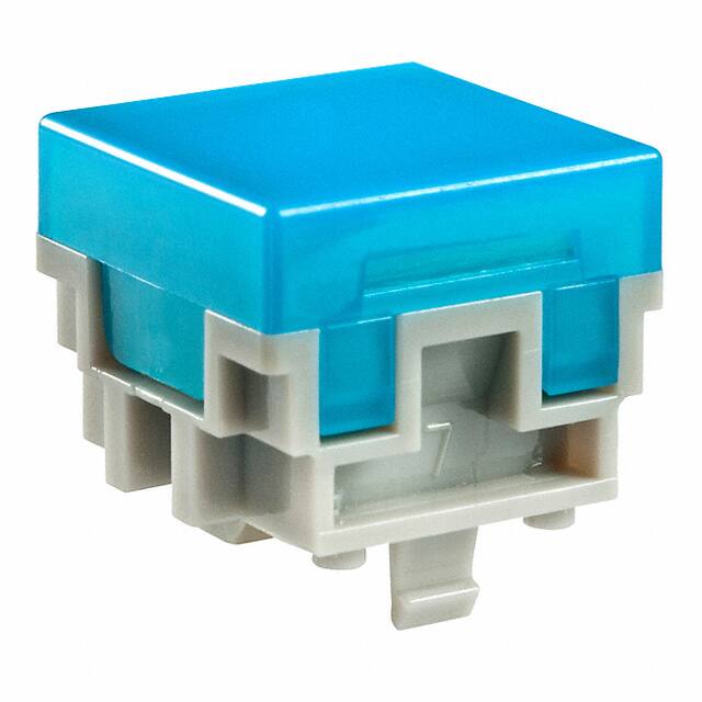 AT476GJ CAP PUSHBUTTON SQUARE BLUE