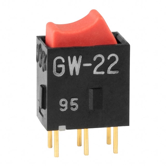 GW22RCP SWITCH ROCKER DPDT 0.4VA 28V