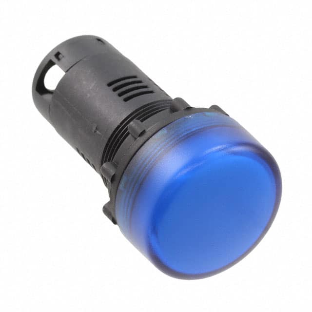 M22R-EA-24A INDICATOR FLAT BLUE 24V LED