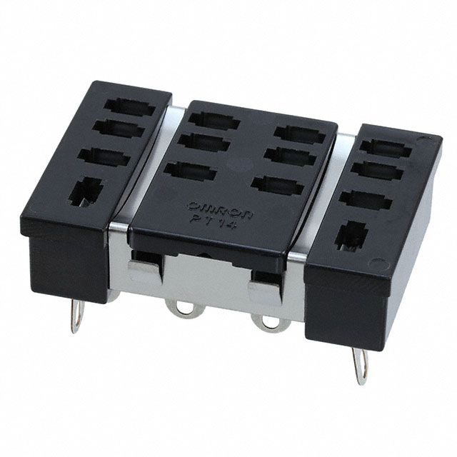PT14 RELAY SOCKET PC MNT FOR LY SER