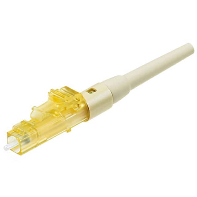 FLCSMC6EIY CONN FIBER LC PLUG SIMPLEX 125UM
