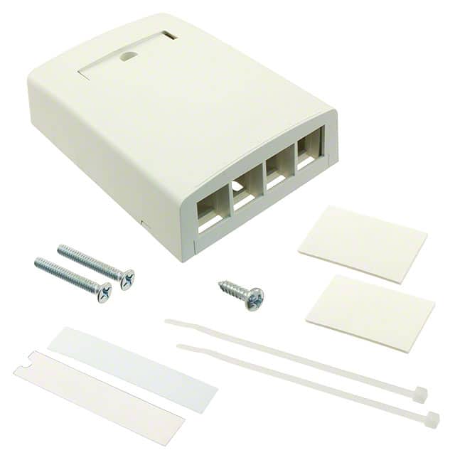 NK4BXIW-AY MOD BOX SMD 4PORT WHITE