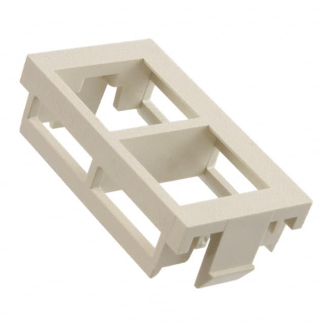 NKHF2MIW-X MOD INSERT 1/3SIZE 2PORT WHITE