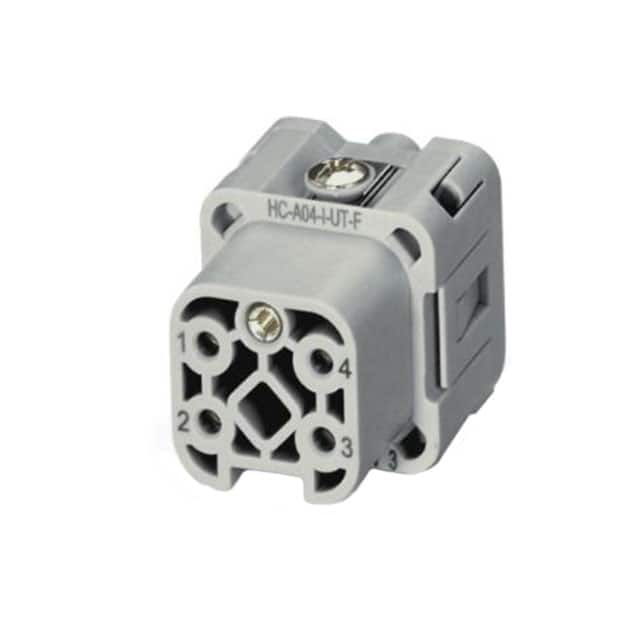 1585249 INSERT FMALE 4POS+1GND SCREW