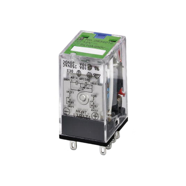 2834012 RELAY GEN PURPOSE DPDT 10A 12V