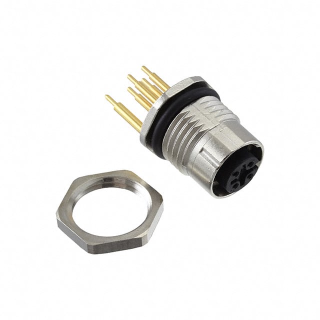 1440009 CONN RCPT FMALE 4POS GOLD SOLDER