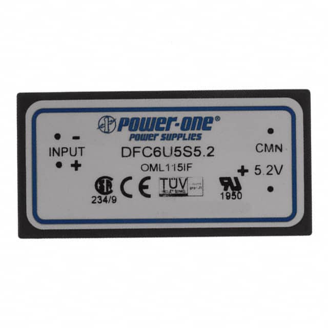 DFC6U5S5.2 DC/DC CONVERTER 5.2V 6W