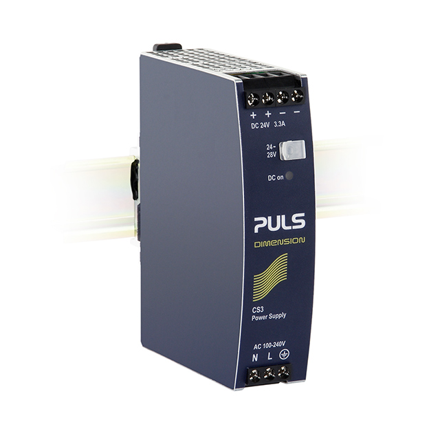 CS3.241 DIN RAIL PWR SUPPLY 80W 24V 3.3A