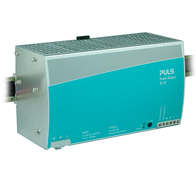 SL20.115 DIN RAIL PWR SUPPLY 480W 24V 20A