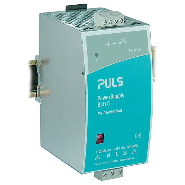 SLR5.100 DIN RAIL REDUN PSU 120W 24V 5A