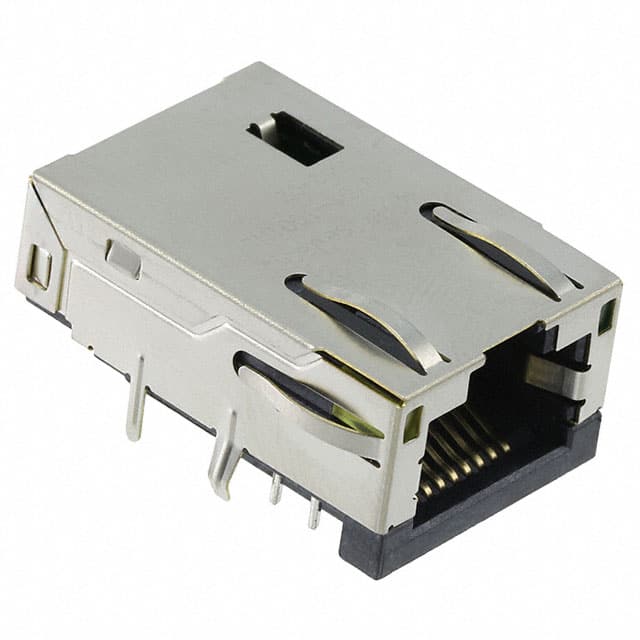 JXD1-1001NL CONN,LP RJ45,1X1,100D,1:1,YG,EMI