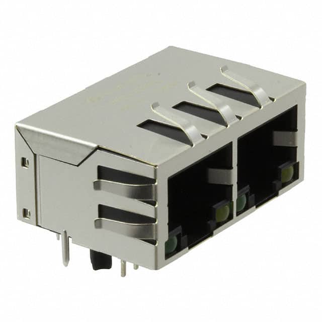 JXD1-2015NL CONN MAGJACK 2PORT 1000 BASE-T