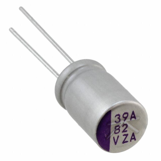 35PZA82M8X12.5 CAP ALUM POLY 82UF 20% 35V T/H