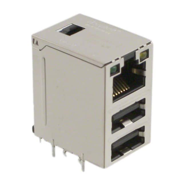 C893-1AX1-E1 CONN MAGJACK 1PORT 100 BASE-T