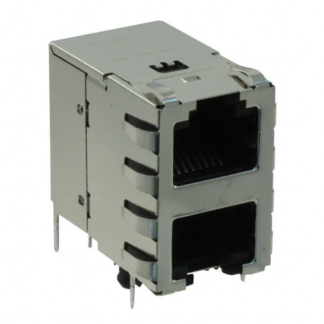 SI-30107-F CONN MAGJACK 2PORT 100 BASE-T