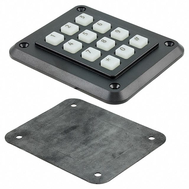 2K12T103 SWITCH KEYPAD 12 KEY 0.05A 24V