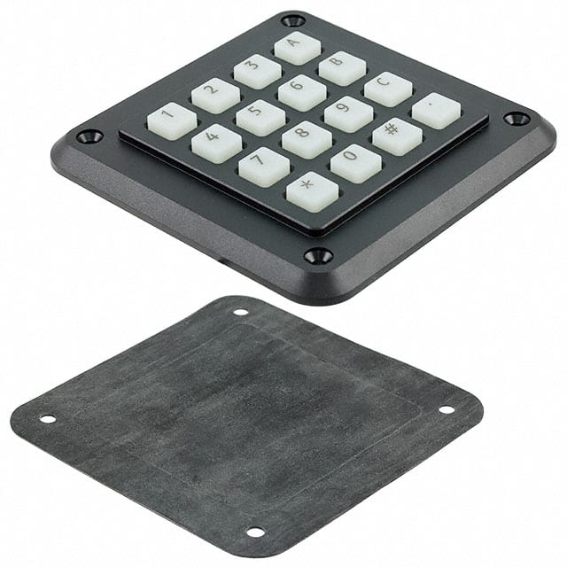 3K16T103 SWITCH KEYPAD 16 KEY 0.05A 24V
