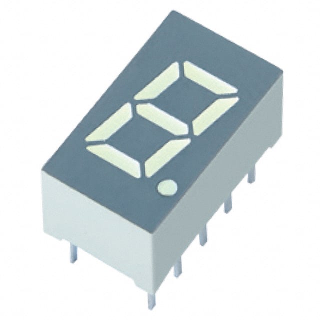 XDUG06C DISPLAY 8MM YELLOW 1DIGIT CC