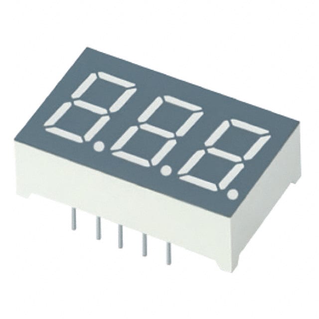 XDUG09C3 DISPLAY 9.2MM GREEN 3DIGIT CC