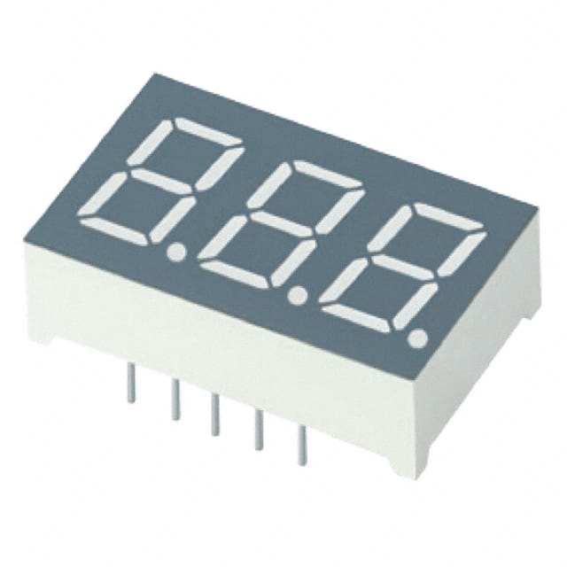 XDUR09C3 DISPLAY 9.2MM RED 3DIGIT CC