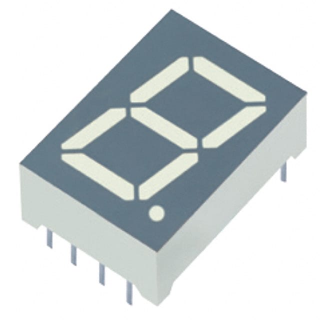 XDUR13C DISPLAY 13.2MM RED 1DIGIT CC