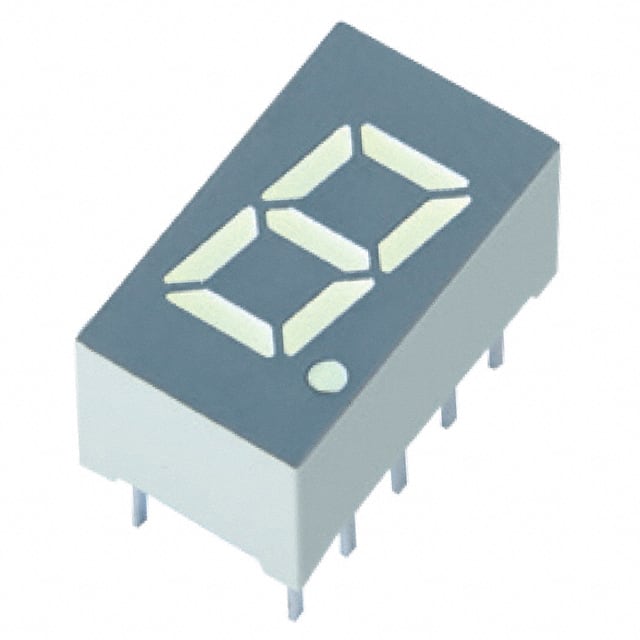 XDUY06C DISPLAY 8MM YELLOW 1DIGIT CC