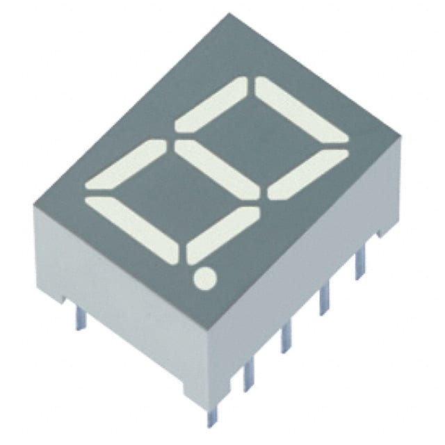 XDUY08A DISPLAY 9.9MM YELLOW 1DIGIT CA