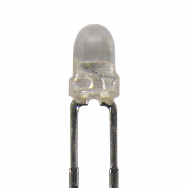 XLDG11W LED GREEN CLEAR 3MM ROUND T/H