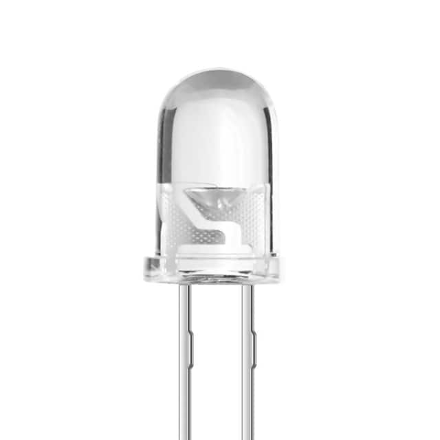 XLFBB12W LED BLUE CLEAR 5MM ROUND T/H