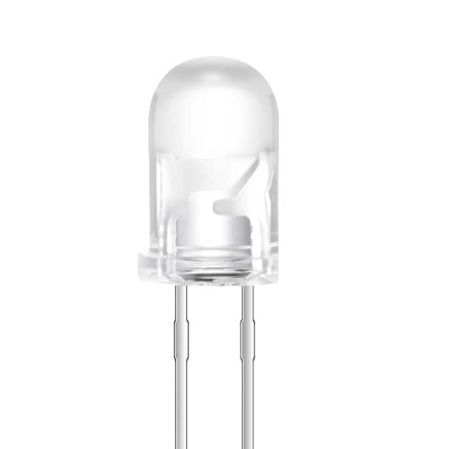 XLFBB14W LED BLUE CLEAR 5MM ROUND T/H