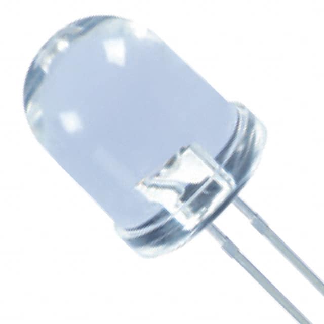 XLM2CRK01W LED RED CLEAR 10MM ROUND T/H