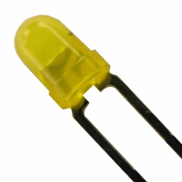 XLMYK11D14V LED YELLOW DIFF 3MM ROUND T/H