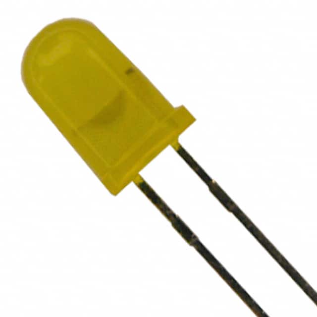 XLMYK12D5V LED YELLOW DIFF 5MM ROUND T/H
