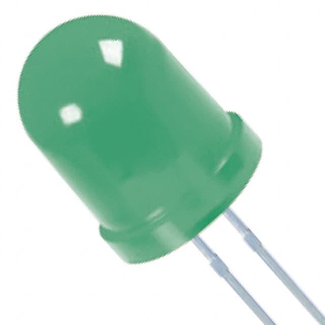 XLUG01D LED GRN DIFF 10MM ROUND T/H