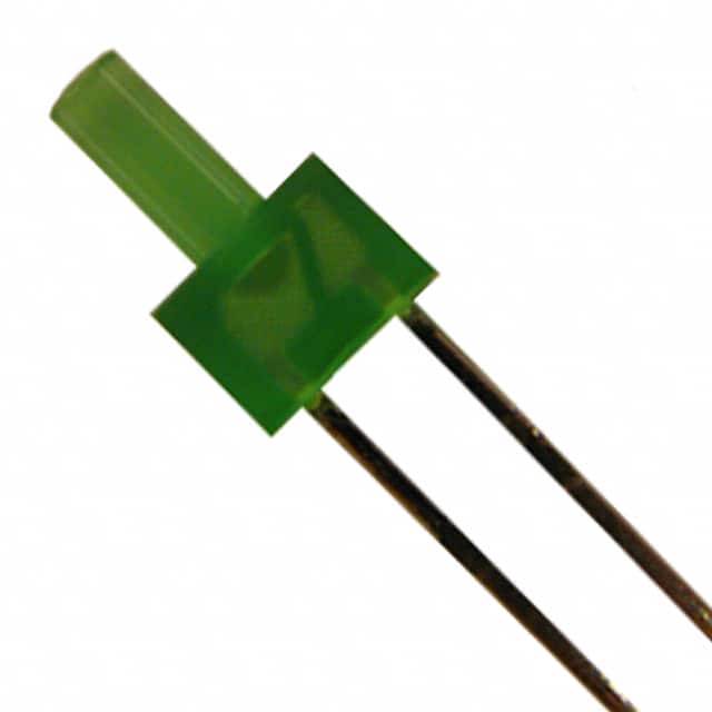 XLUG13D LED GRN DIFF 2MM ROUND T/H