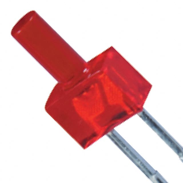 XLUR13D LED RED DIFF 2MM ROUND T/H