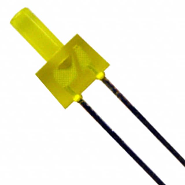 XLUY13D LED YELLOW DIFF 2MM ROUND T/H