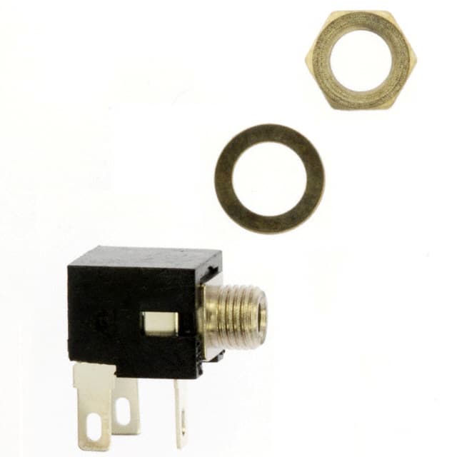 MDSL2ARA CONN JACK MONO 2.46MM R/A