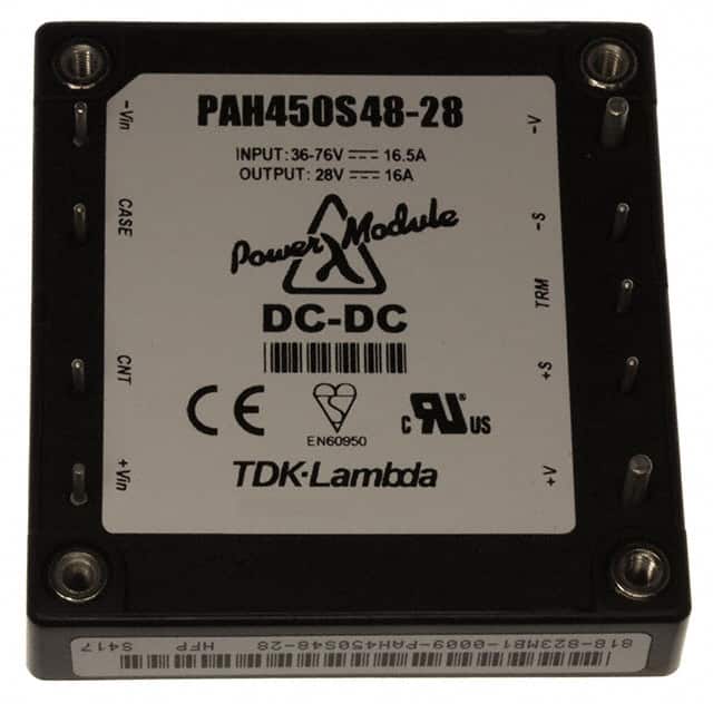 PAH450S4828 CONVERT DC/DC 28V OUT 450W 16A