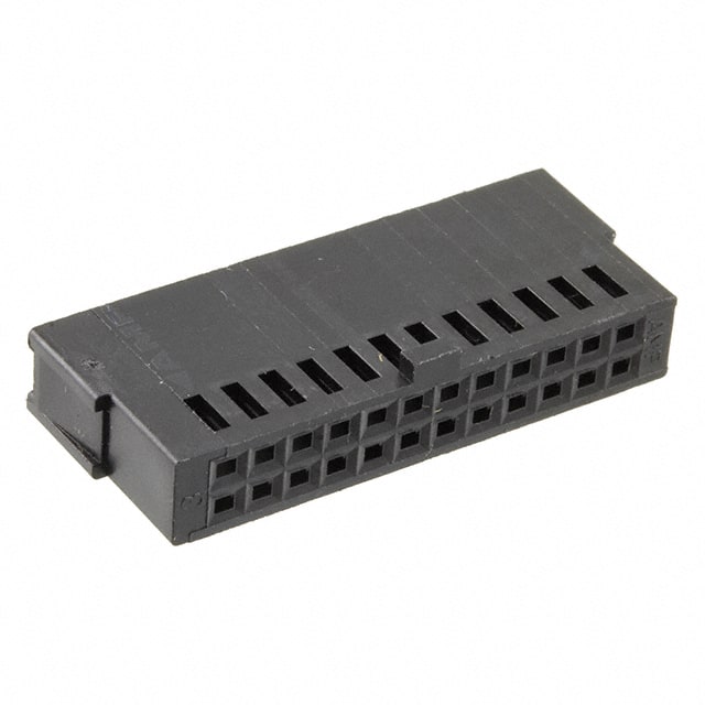 487223-6 CONN FFC RCPT HSG 24POS 2.54MM