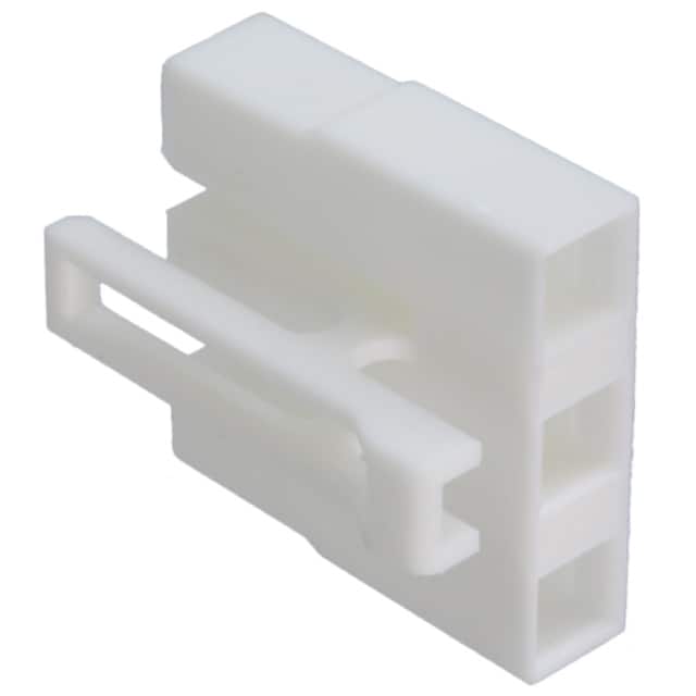 521311-2 CONN RCPT HSG 0.11 3POS NATURAL