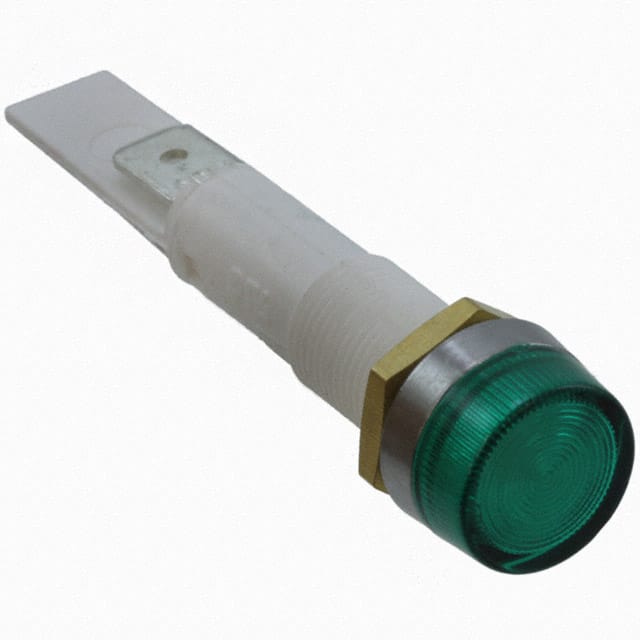 NL177C2G LAMP NEON PNL MNT 125V GREEN