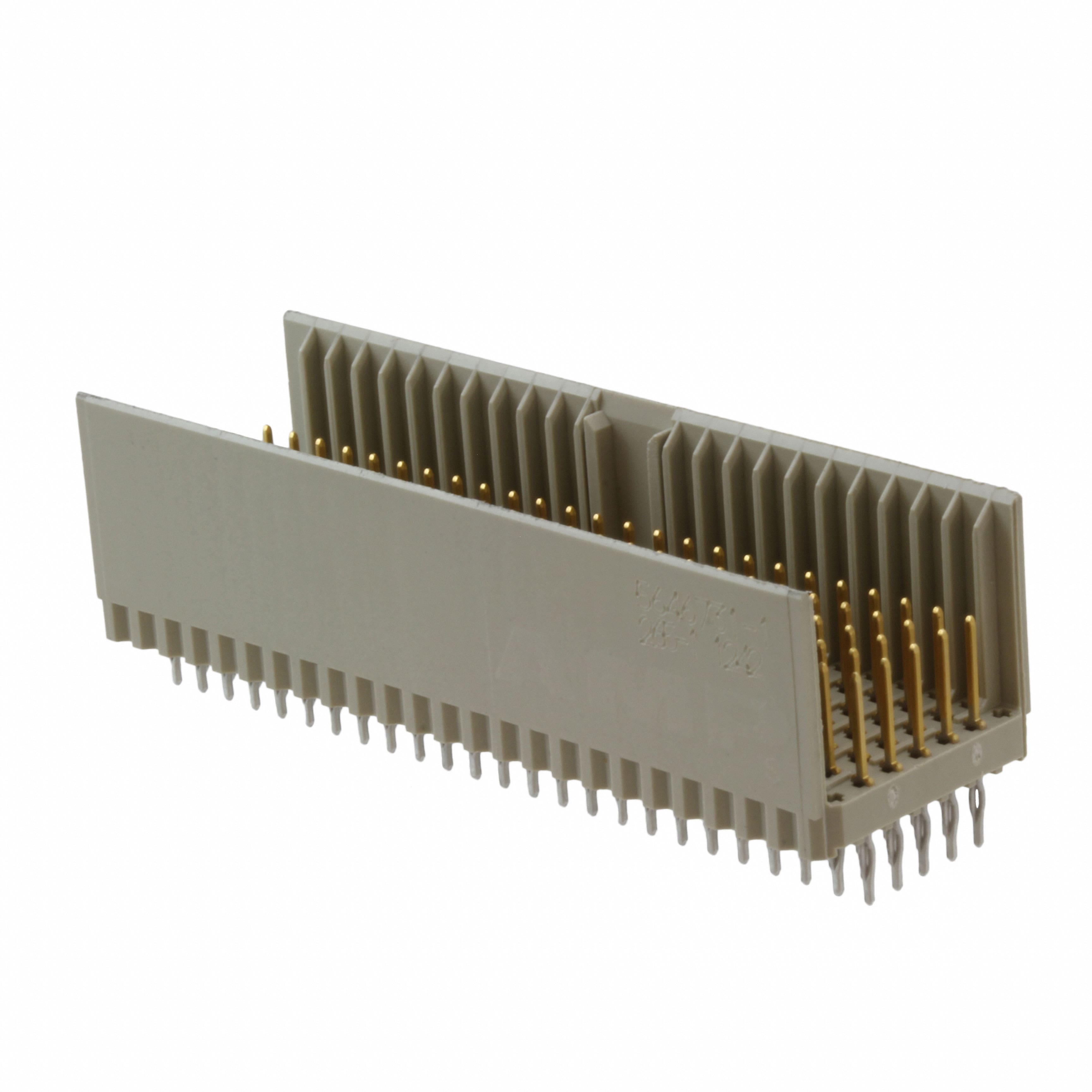 646731-1 CONN 2MM HEADER 125POS STR GOLD