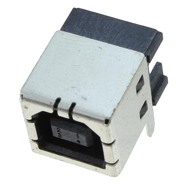 787924-1 CONN RCPT USB 1X4 R/A SOLDER T/H