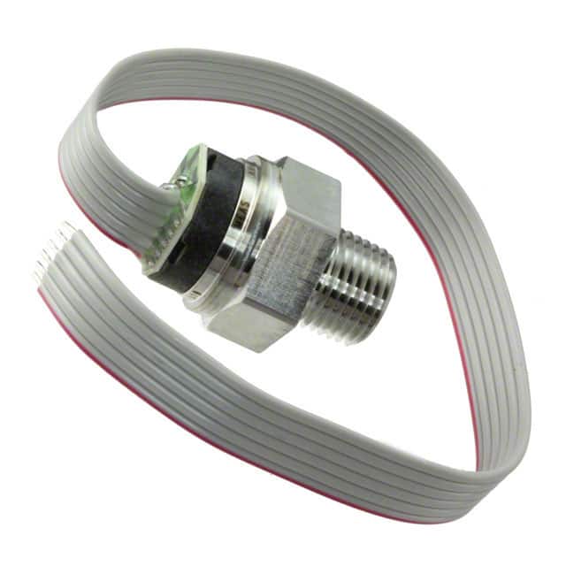 85-015A-8R SENSOR 15PSIA 1/4NPT RIBN W/CONN